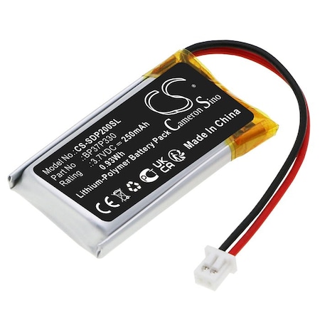 Bsc Preferred Dogtra Receiver Collar Combo E-collar 200C Collar Repl. Battery CS-SDP200SL